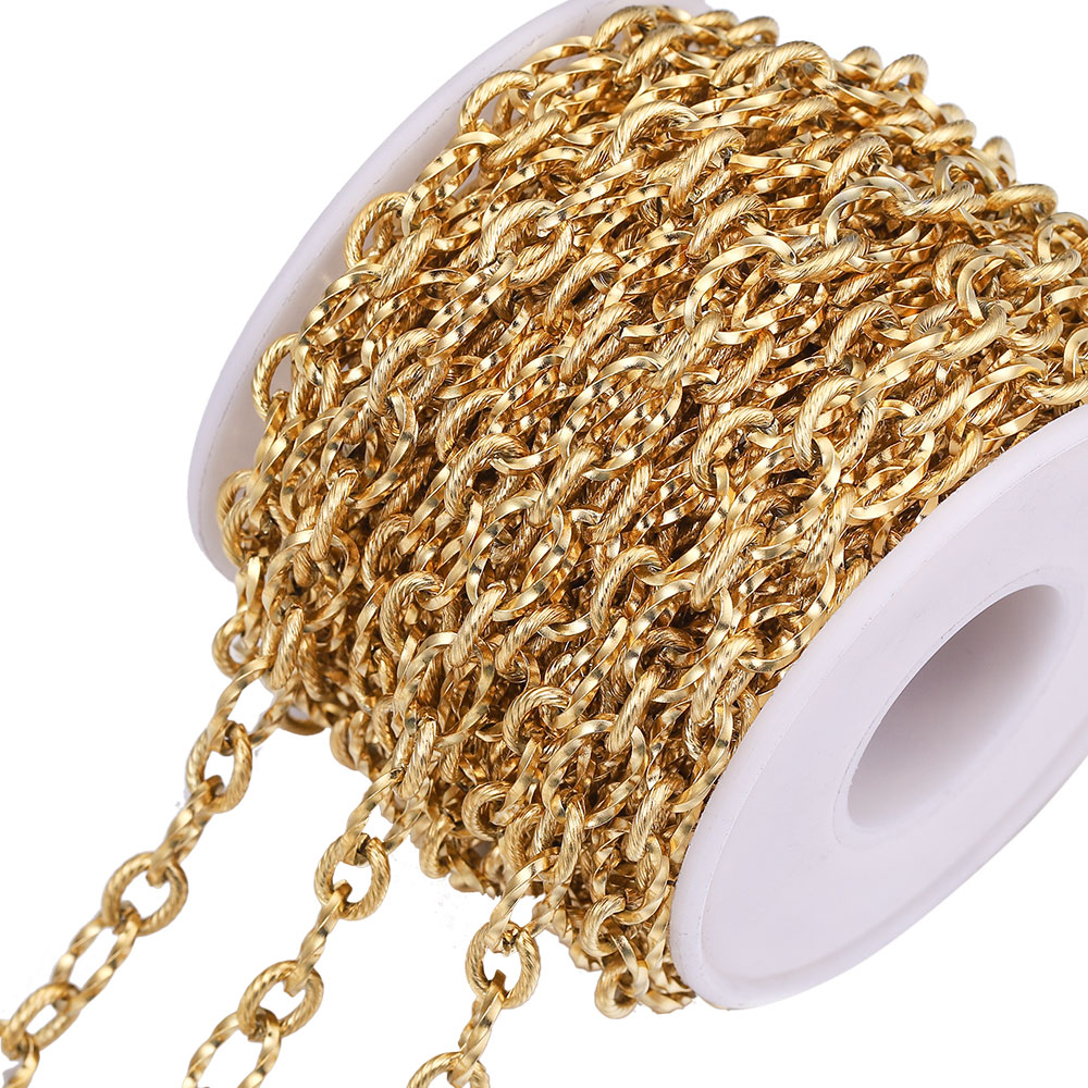 Chain Roll Cable - Hiçbir solmaya 1 metre paslanmaz çelik