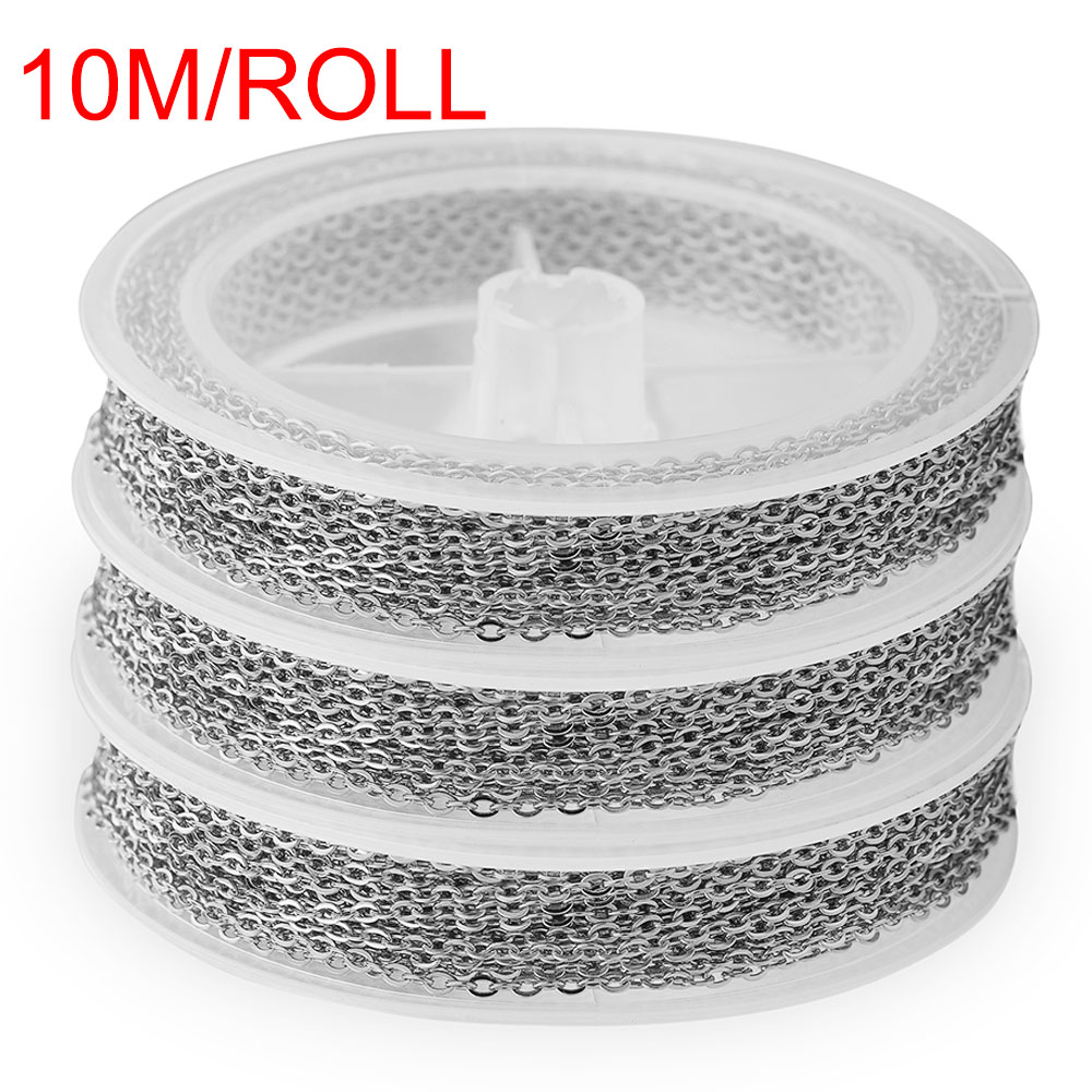 Chain Roll Cable - 10 m/rulo Solmaz Paslanmaz Çelik Kablo