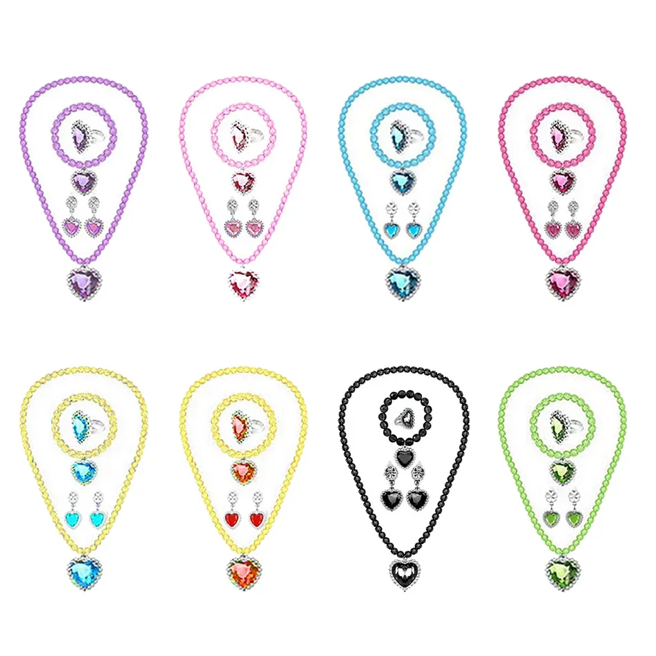 Jewelry Making Kits For Girls - Çocuk kız Elsa Sofia Belle prenses