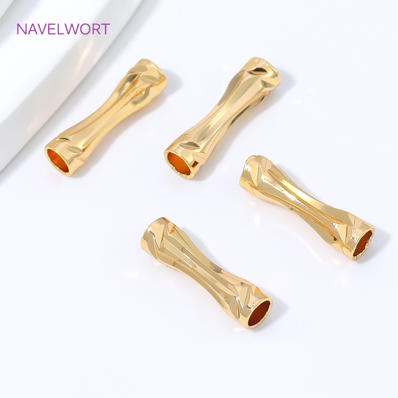 18K Altın Kaplama Fasetli Tüp  - Crimp Bead Tube incelemesi ve fiyatı