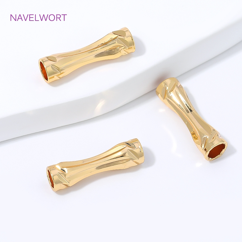 18K Altın Kaplama Fasetli Tüp  - Crimp Bead Tube incelemesi ve fiyatı