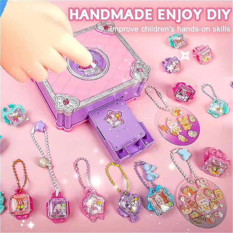 3D Etiket Yapma Seti Kendin Ya - Jewelry Making Kits For Girls incelemesi ve fiyatı