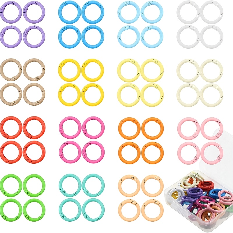 100 adet Renkli 25mm Yuvarlak  - Jewelry Making Materials Wholesale incelemesi ve fiyatı