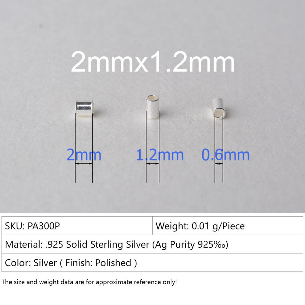 925 ayar gümüş hipoalerjenik g - Crimp Bead Tube incelemesi ve fiyatı