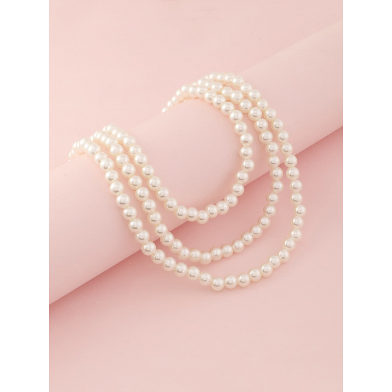3 adet/takım kızlar beyaz inci - Jewelry Making Kits For Girls incelemesi ve fiyatı