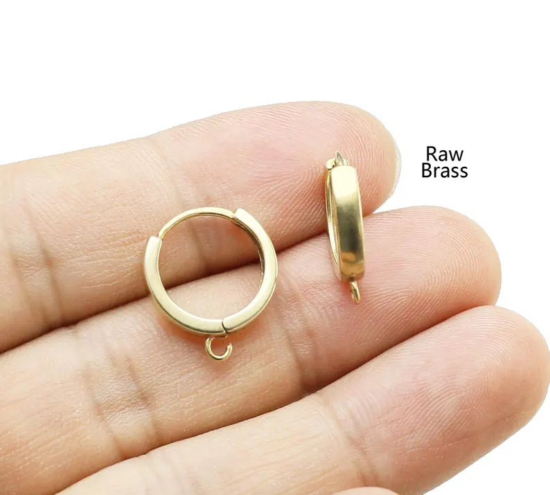 10 adet Pirinç Kulak Çemberler - Jewelry Making Articles incelemesi ve fiyatı