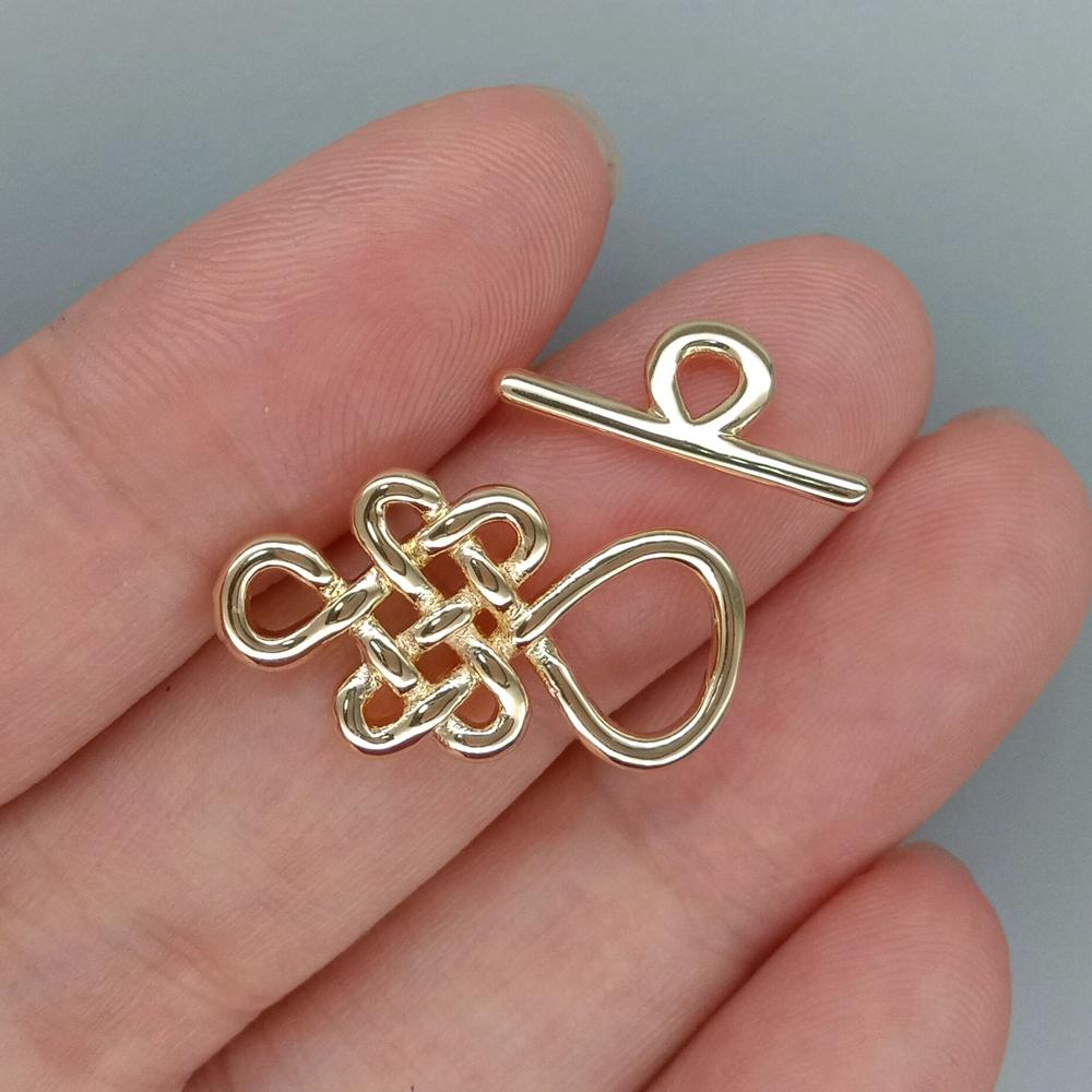 Toptan 10 setleri gerçek sever - Jewelry Making Knots For Clasps incelemesi ve fiyatı