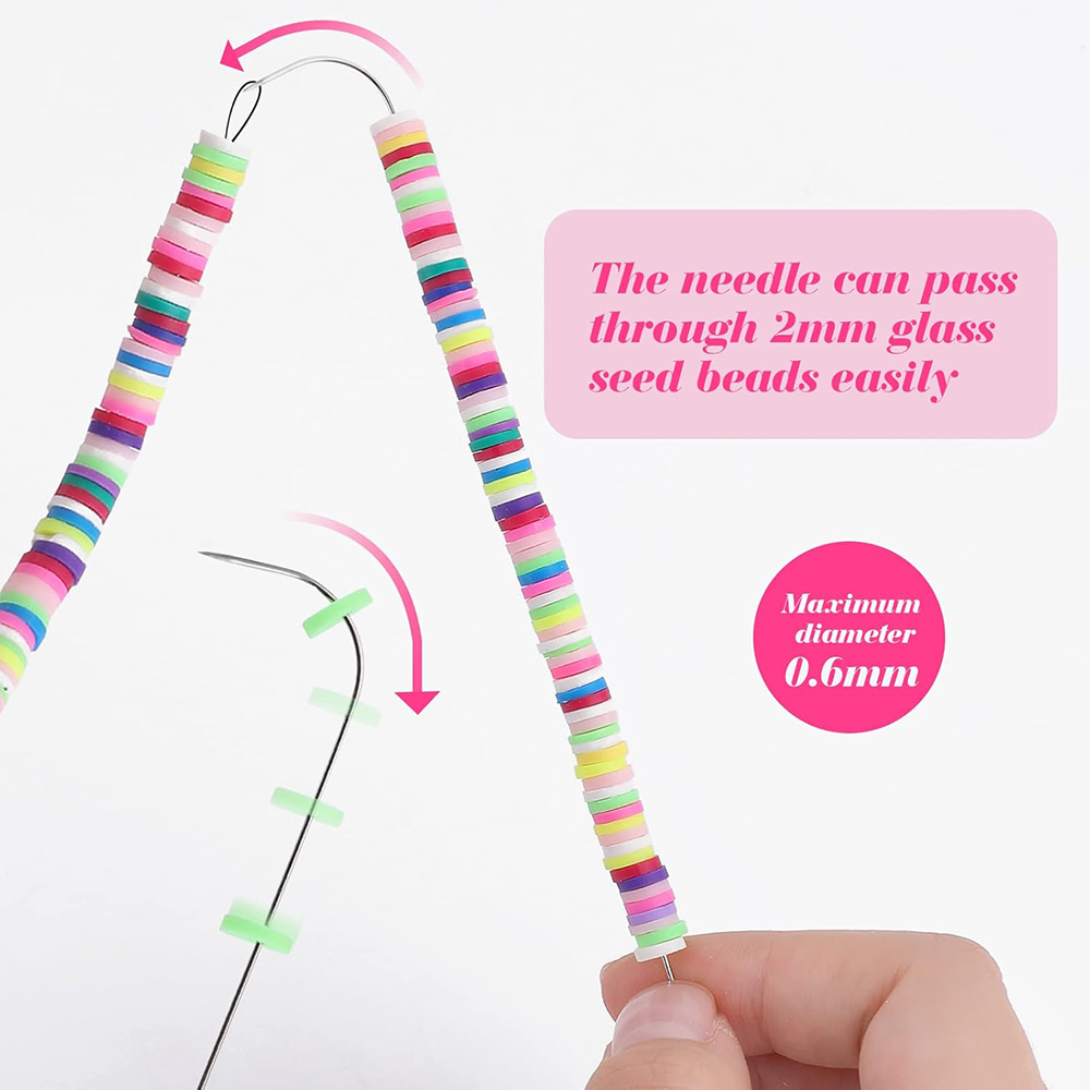 4 adet büyük göz boncuk iğnele - Beading Needle Fine incelemesi ve fiyatı