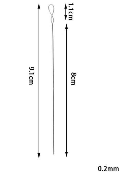 6 adet/grup Kürek 0.15-0.7mm b - Beading Needle Fine incelemesi ve fiyatı