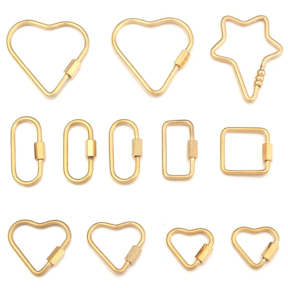2 adet Altın Paslanmaz Çelik K - Jewelry Making Articles incelemesi ve fiyatı