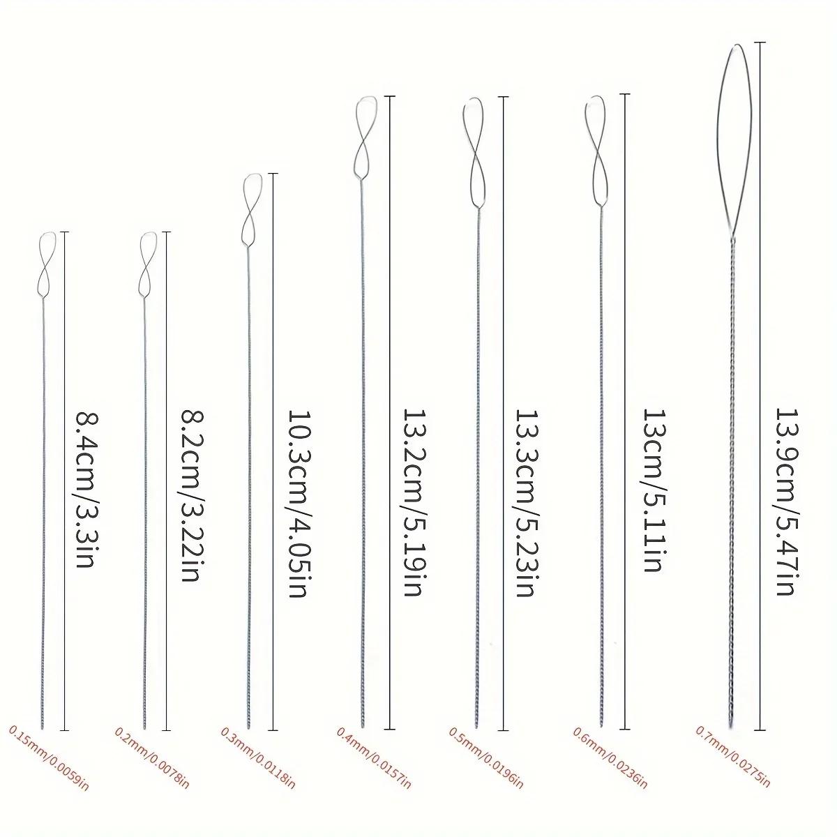 7 adet/takım Paslanmaz Çelik B - Beading Needle Fine incelemesi ve fiyatı