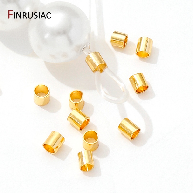 18 K Altın Kaplama Pirinç Boru - Crimp Bead Tube incelemesi ve fiyatı