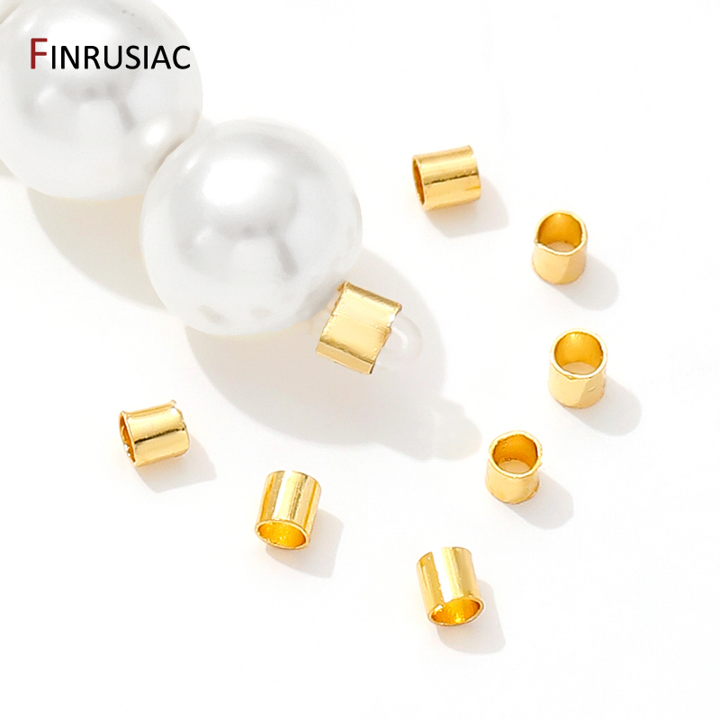 18 K Altın Kaplama Pirinç Boru - Crimp Bead Tube incelemesi ve fiyatı