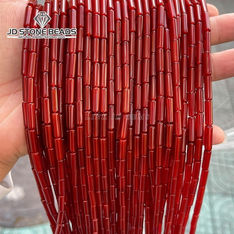 4*13mm doğal akik aventurin ta - Crimp Bead Tube incelemesi ve fiyatı