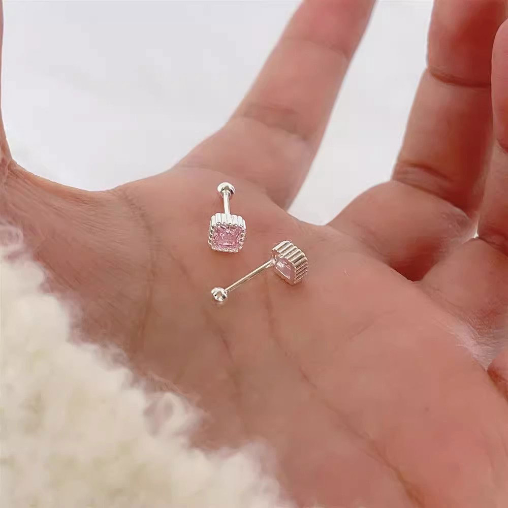 925 gümüş iğne zirkon kare bon - Beading Needle Fine incelemesi ve fiyatı