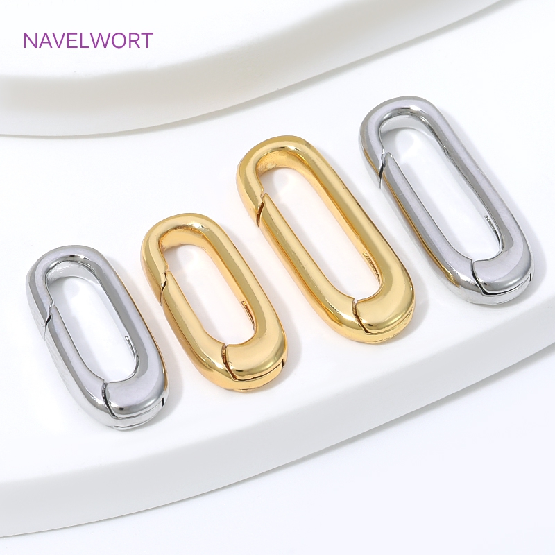 1/2/4 adet 18K altın kaplama O - Jewelry Making Articles incelemesi ve fiyatı