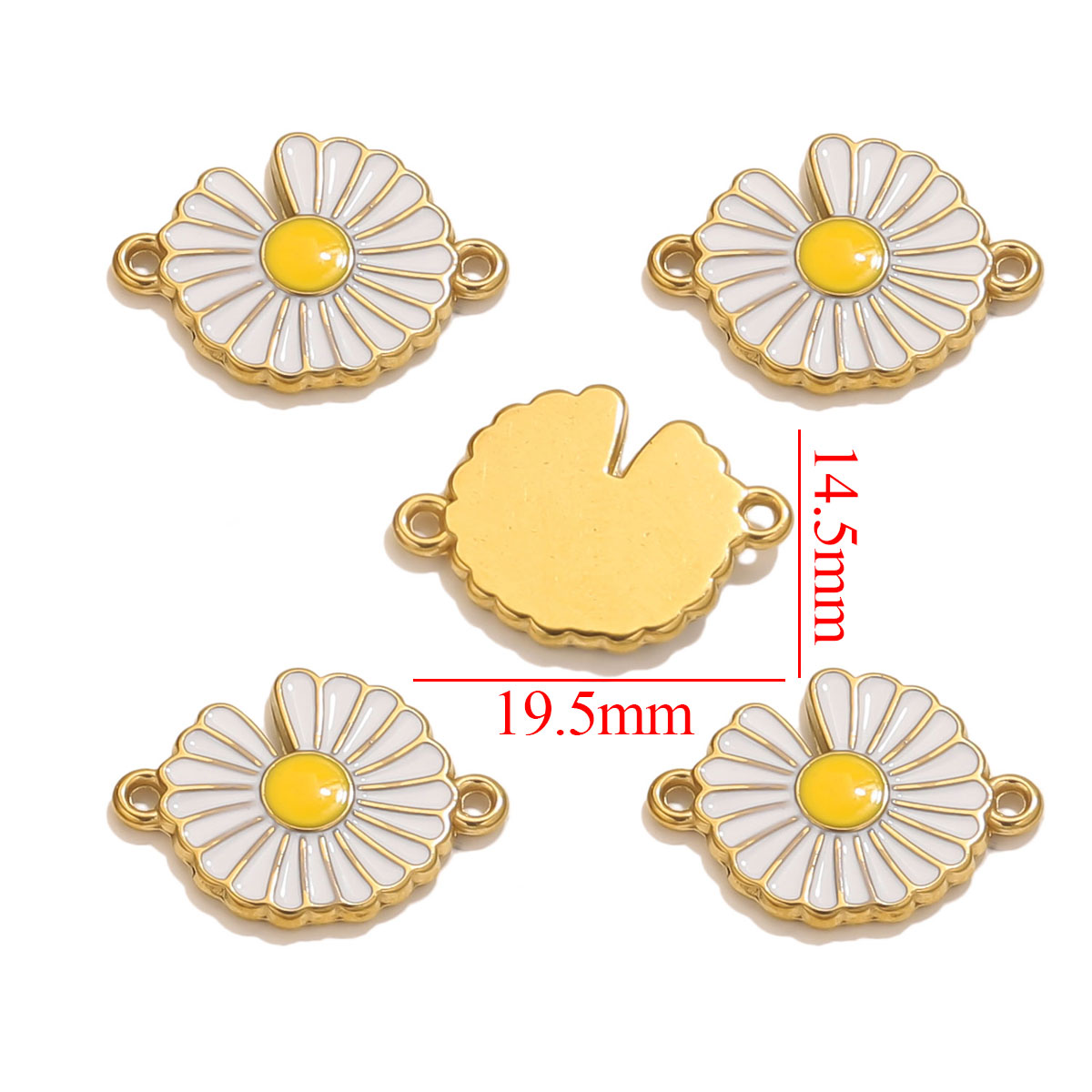 4 adet Paslanmaz Çelik Emaye V - Jewelry Making Materials Wholesale incelemesi ve fiyatı