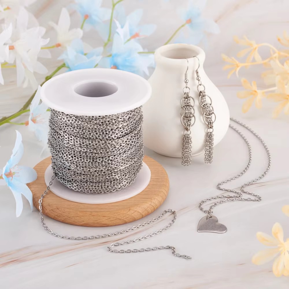 PandaHall 50m/rulo Paslanmaz Ç - Chain Roll Cable incelemesi ve fiyatı