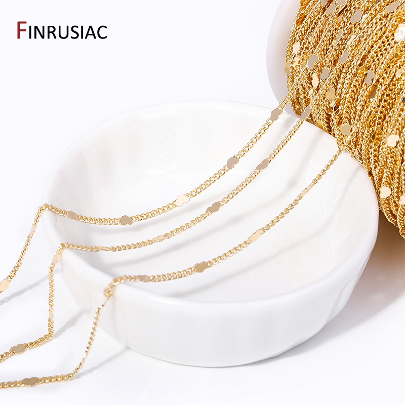 14K altın kaplama pirinç pul k - Chain Roll Cable incelemesi ve fiyatı