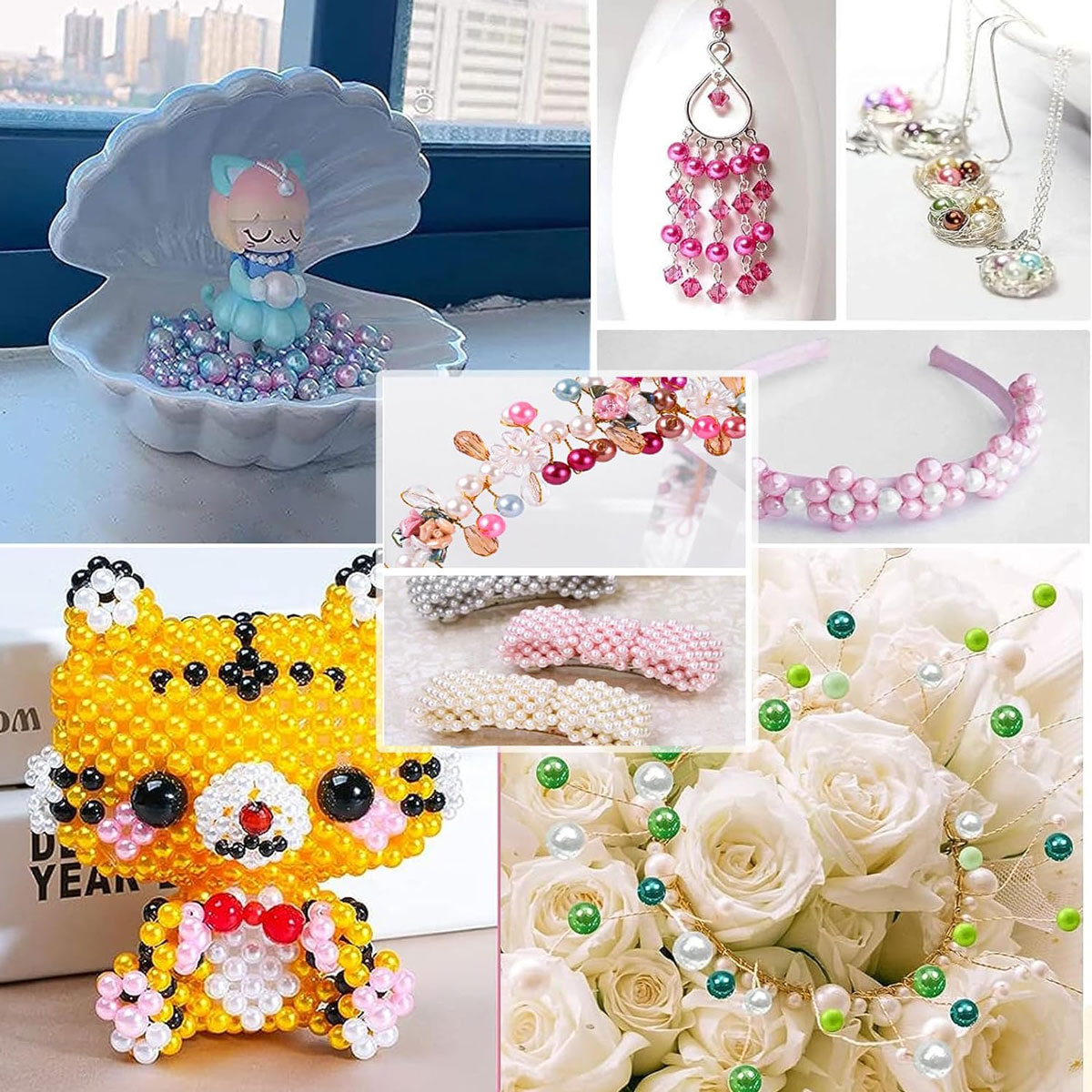 2400 adet 48 bölmeler inci tak - Jewelry Making Course incelemesi ve fiyatı