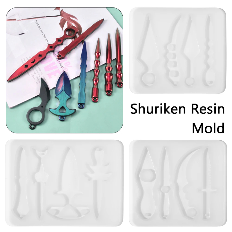 Shuriken Ninja Yıldız Silikon  - Jewelry Making Techniques incelemesi ve fiyatı
