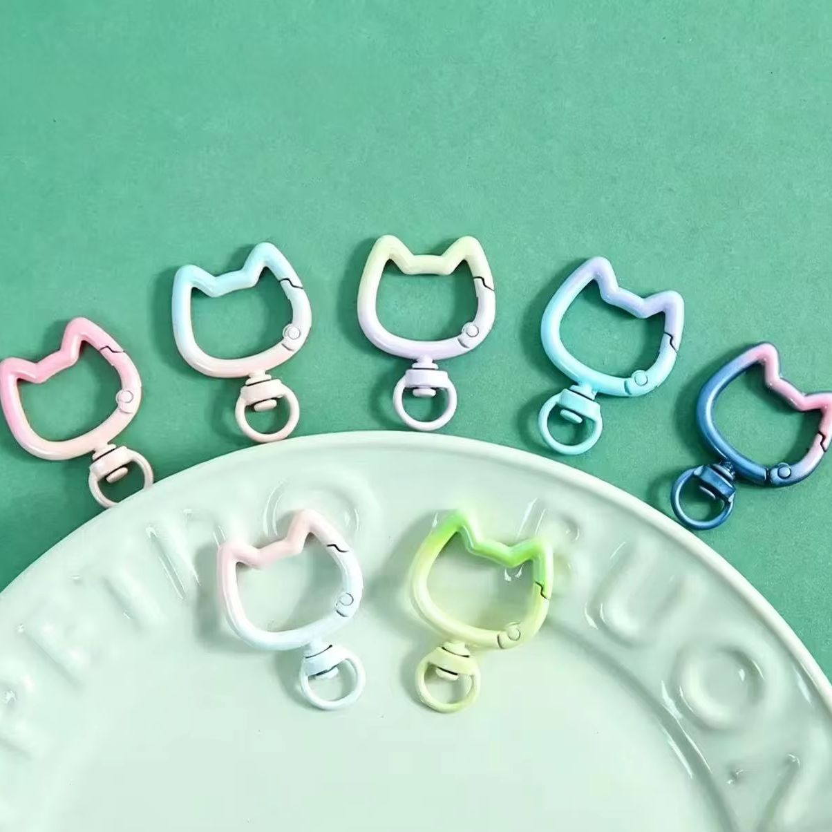 5-10 adet degrade sevimli kedi - Jewelry Making Articles incelemesi ve fiyatı